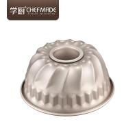 ราคา (Chefmade แท้) พิมพ์เค้ก พิมพ์อบเค้ก พิมพ์เค้กปล่อง พิมพ์ปล่องเกลียวกลมสีทอง แบบ Non-stick (6778948654)