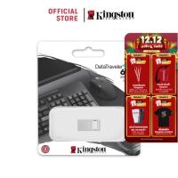 ราคา Kingston DataTraveler® Micro Flash Drive USB 3.2 Gen 1 200MB/s - แฟลชไดร์ฟ (DTMC3G2) (17070004207)
