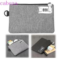 ราคา กระเป๋าสตางค์ CABEZA พร้อมตัวล็อค,กระเป๋าใส่เหรียญกันขโมยล็อคกระเป๋าเงิน,Multi-Functional Compact Size Oxford Cloth Phone Case Mens Clutch Bag Cash Passports (47800424000)