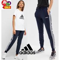 ราคา ADIDAS - ใหม่ กางเกงใส่ออกกำลังกายทรงสลืมฟิต ADIDAS ESSENTIALS / MUST HAVES 3-STRIPES PANTS DU0690 DP2377 DP2415 (6138877298)