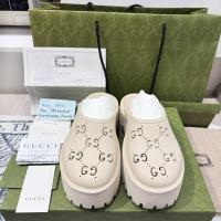 ราคา รองเท้าGucci platform rubber sandals size 39 (25896356182)