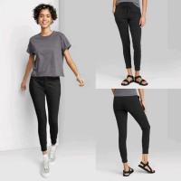 ราคา Wild fable women กางเกงจ็อกเกอร์เอวสูง // ส่งออกเหลือ (12246513226)