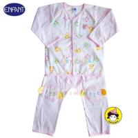 ราคา Enfant ชุดนอนลายลิงแขนขายาวSize90(12-24เดือน) (992083139)
