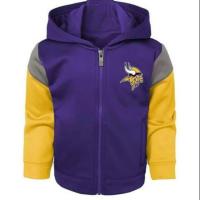 ราคา เสื้อแจ็คเก็ตเด็กชาย Nfl โดย Nike สีม่วง raglan (8115656149)