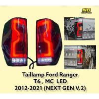 ราคา ไฟท้าย ford ranger ไฟท้ายแต่ง ranger T6 MC Raptor Wildtrak ลาย Next gen ปี2012-2020 Taillamp Ford Ranger Led (18785791230)