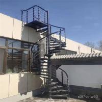 ราคา [การปรับแต่ง] [ติดต่อฝ่ายบริการลูกค้าเพื่อดูรายละเอียด] บันไดวน บันไดโครงสร้างเหล็ก บันไดกลางแจ้ง บันไดระเบียง (44420571197)