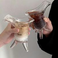 ราคา ins ตลกโบราณ Qin Shihuang ถ้วยน้ำชาถ้วยโบราณจักรพรรดิสามขาถ้วยแก้วไวน์สร้างสรรค์แก้ว (28810285174)