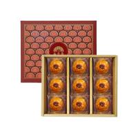 ราคา พร้อมส่งจากไต้หวัน: ของฝากจากไต้หวัน 烏豆沙蛋黃酥 ขนมเปี๊ยะไข่เค็มถั่วแดงดำ 6และ9 ชิ้น/กล่อง (40358321464)