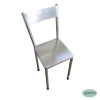 ราคา CMS เก้าอี้สแตนเลส ทรงเหลี่ยม มีพนักพิง ขนาด 30*30 ซม. สูง 80 ซม. (19627656533)