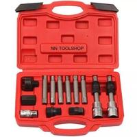 ราคา ชุดถอดมู่เล่ย์ไดชาร์จ 13 ชิ้น ชุดเครื่องมือ ซ่อม ไดชาร์จ ถอดมู่เลย์ สินค้าพร้อมส่ง (10419236505)