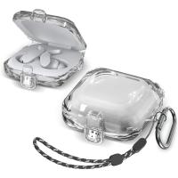 ราคา Beats Fit Pro เคสป้องกัน พร้อมตัวล็อค, เคส TPU แบบใส เหมาะสําหรับ Beats Fit Pro อุปกรณ์เสริม พร้อมพวงกุญแจ / สายคล้อง (22674254702)