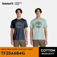 ราคา Timberland Men'S LOGO short-sleeved T-shirt เสื้อยืด (TF25A6B4G) (44009435333)