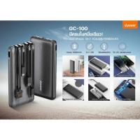 ราคา d-power Fast Power Bank 10000mAh Model GC100 (Black / ดำ) แบตสำรอง พาวเวอร์แบงค์ แบตเตอรี่สำรอง ชาร์จเร็ว Quick Charge (12558544134)