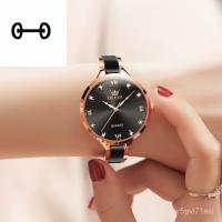 ราคา นาฬิกาผู้หญิงสไตล์เรียบง่ายควอตซ์เซรามิกนักเรียน Oris Japan G5MJ (26192967564)