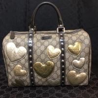 ราคา Gucci Boston กระเป๋ากุชชี่บอสตันลิมิเต็ดแท้100% มือสองหายากมากค่ะ (2376160801)