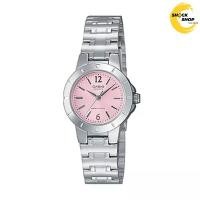 ราคา CASIO นาฬิกาผู้หญิง รุ่น LTP-1177A-4A1 วัสดุสเตนเลสสตีล สีชมพู คาสิโอ (20918456939)
