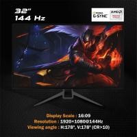 ราคา Neolution E-sport Monitor W3203SH-144Hz-FHD 32" Black Color (9013393427)