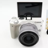 ราคา Canon m3 สภาพใหม่ พร้อมเลนส์ การทำงานเต็ม​ระบบ​ เมนูอังกฤษ หน้าจอทัชกรีน WiFi (2289149868)