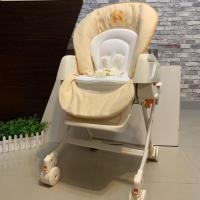 ราคา เก้าอี้ไฮแชร์ (เก้าอี้ทานข้าว & เปลไกว) ยี่ห้อ Combi สีครีมปักตัว R พร้อมเบาะรอง (2864699150)