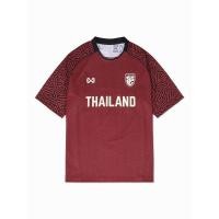 ราคา WARRIX Thailand New Chapter Oversize Jersey แขนสั้น เสื้อบอลไลฟ์สไตล์ เสื้อทีมชาติไทยทรงโอเวอร์ไซส์ WA-251FBATH10 ของแท้ (53102043673)