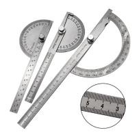 ราคา ไม้บรรทัดมุม 180 องศาสแตนเลสครึ่งวงกลม (43305934660)