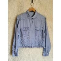 ราคา เสื้อเชิ้ตคอปก CPS (2nd Hand) Blue Shirt #Blue - Size M (16892116379)