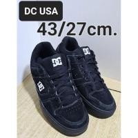 ราคา DC Men's Pure Low Top Casual Skate Shoe 300660 ของแท้มือสอง 44/27cm สีดำ (20881939009)