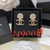 ราคา Chanel earrings ต่างหู Chanel ของแท้นำเข้า (23361481889)