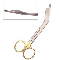 ราคา Stainless Steel Bandage Scissors 14cm Nursing Medical Gold Scissors for Home Use First Clinical Care Orthopedic Scissors (48751114821)