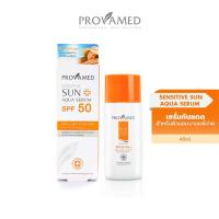 ราคา PROVAMED SENSITIVE SUN AQUA SERUM SPF 50 40 ML (22068241112)