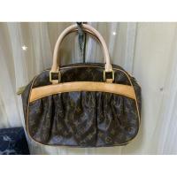 ราคา กระเป๋าหนังลายหลุยส์มือสองขนาดฐานกระเป๋า13นิ้ว (26103241165)