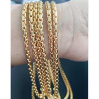 ราคา สร้อยคอทองเคไม่ลอกไม่ดำ ใส่สบาย (28224465653)