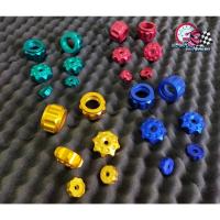 ราคา ตัวปรับโช๊คหลัง CNC 3 จุด (ชุดละ 6 ตัว) สินค้าคุณภาพ ผลิตในโรงงาน by MU-FAC (24572435179)