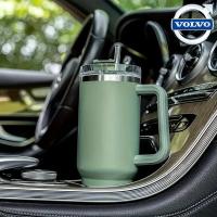 ราคา VOLVO XC90 XC60 S90 S60 V60 40oz ถ้วยรถยนต์ / 304 ถ้วยสูญญากาศความร้อน 1200ML (27788264102)