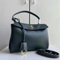 ราคา กระเป๋า Balenciaga Kelly Bag หนังแท้ สำหรับมอเตอร์ไซค์และพกพาสะดวก มีให้เลือกหลายขนาด (Medium: 35 x 23 cm) (56652313392)