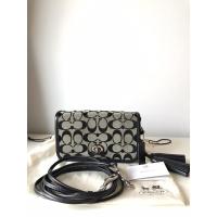 ราคา กระเป๋า สะพายข้าง Coach แท้100% ใบเล็ก สีดำ (6463133923)