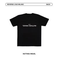 ราคา MATTHIEU MIGUEL - REVERSE MILANO LOGO TEE - สีดํา (27115250486)