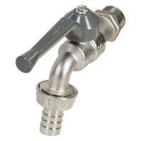 ราคา ก๊อกน้ำ วาล์วน้ำ ก๊อกประปา ก๊อกสนาม FLUSSO สีเทา 1/2" GARDEN TAP FLUSSO GRAY 1/2" (4807548127)