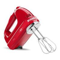ราคา KitchenAid 100 Year Limited Edition Queen of Hearts Hand Mixer, 7 Speed, Passion Red 110V+หม้อแปลง300W (7442858689)