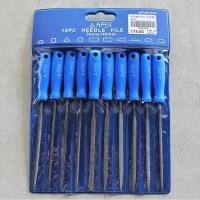 ราคา Apex ตะไบชุด 3มม.x140มม. 10 ตัวชุด (2654922714)