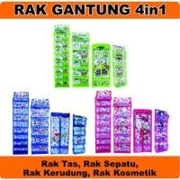 ราคา 4 in 1 CHARACTER HANGING RACK SET SAVING PACKAGE Full Zipper (54352642891)
