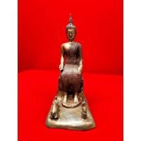 ราคา พระพุทธรูป ปางป่าเลไลย์ วัดหน้าพระเมรุ ปี2548 ขนาด9นิ้ว เนื้อทองเหลือง (43914493179)