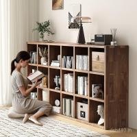 ราคา ชั้นวางหนังสือกลับผนังอนุบาลตู้ชั้นชั้นวางห้องนั่งเล่นรวมกันต่ําตู้หนังสือตาข่ายครัวเรือนไม้เนื้อแข็งตู้เก็บของ ใช่3 (48152434487)