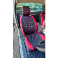 ราคา FORD RANGER หุ้มเบาะ หุ้มเบาะรถยนต์ รุ่น Ford ranger 2016-2021 ลาย5ดี สีดำแดง จำนวน1คู่ (9493358950)