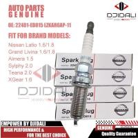 ราคา หัวแว๊กซ์แท้ Nissan Sylphy 1.6L 1.8L Iridium NGK LZKAR6AP-11 (4 / ชุด) Part no 22401-ED815 Nissan silfi (28967213821)