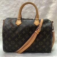 ราคา กระเป๋าหลุยส์หนังแท้ speedy30 (13564993413)