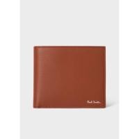 ราคา Paul Smith Tan Straw-Grain Leather Billfold Wallet (10597381284)