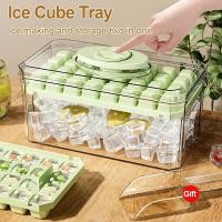 ราคา MESIN ICE Cube mall กล่อง 64 ตาราง ICE Cube ICE Cream Machine ICE Cream Maker ICE Cube ถาด ICE Maker ซิลิโคน ICE Maker (43853891537)