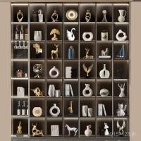 ราคา ตู้โชว์ทีวีสไตล์จีน สำหรับสำนักงานใหม่ ออกแบบหรูหราและพรีเมียม (51850612985)