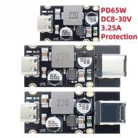 ราคา Qc4.0 QC3.0 Type-C USB PD65W โมดูลอะแดปเตอร์ชาร์จเร็ว DC8-32V 3.25A 65W SCP FCP PD (42057999627)
